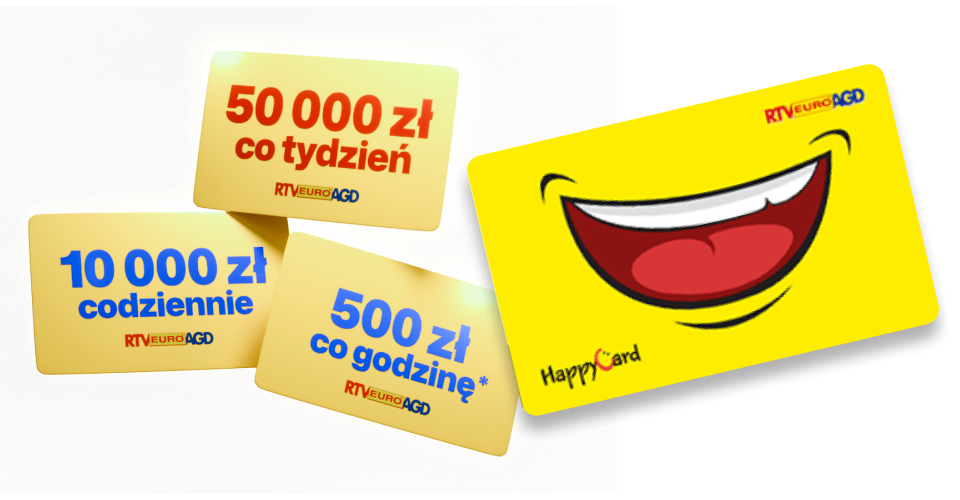 Nagrody na karcie podarunkowej